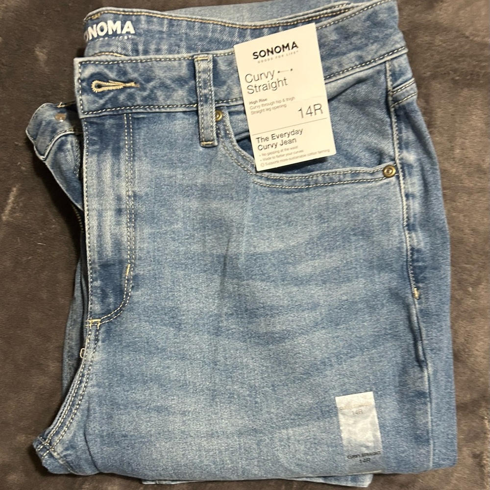 Sonoma Light Blue Denim Jeans